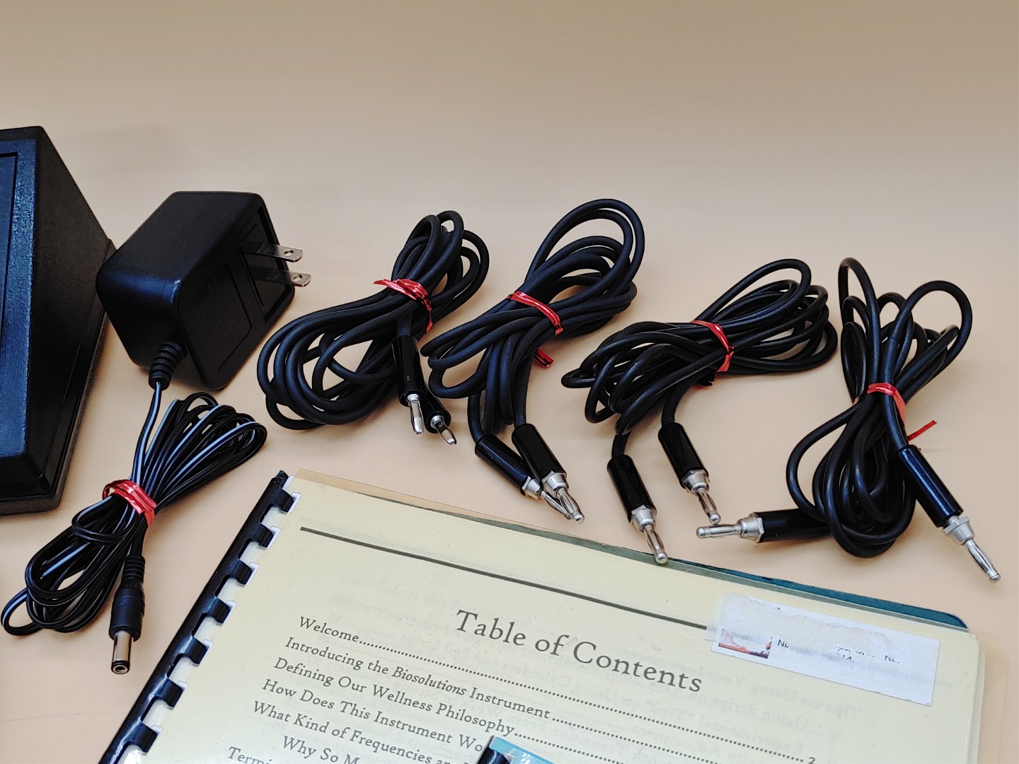 Bio Solutions Model-E Frequency Resonant Machine w/ Power Adapter + Extras - Image 4