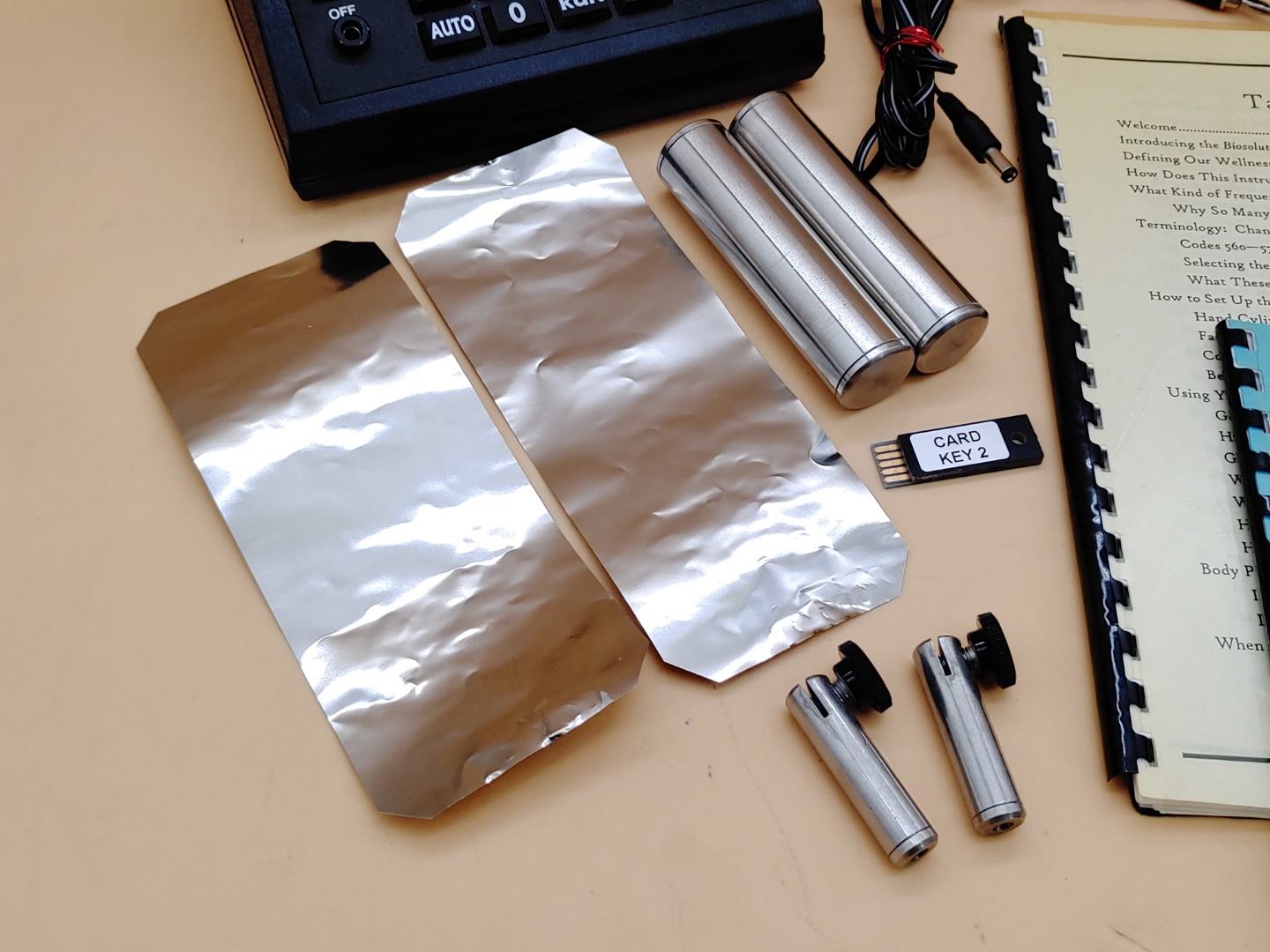 Bio Solutions Model-E Frequency Resonant Machine w/ Power Adapter + Extras - Image 3