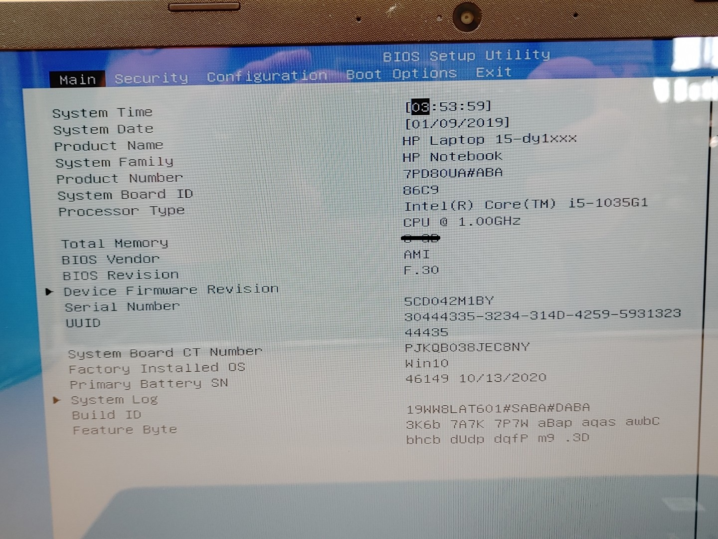 HP Notebook 15-dy1076nr 15.6" i5-1035G1 *NO RAM/NO SSD/NO AC* **CRACKED SCREEN** - Image 10