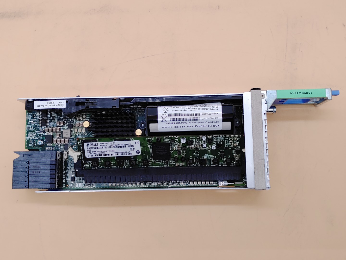 EMC SLIC50 NVRAM 8GB v3 Module for DD9500 9800 Storage (303-299-000B-04) - Image 7