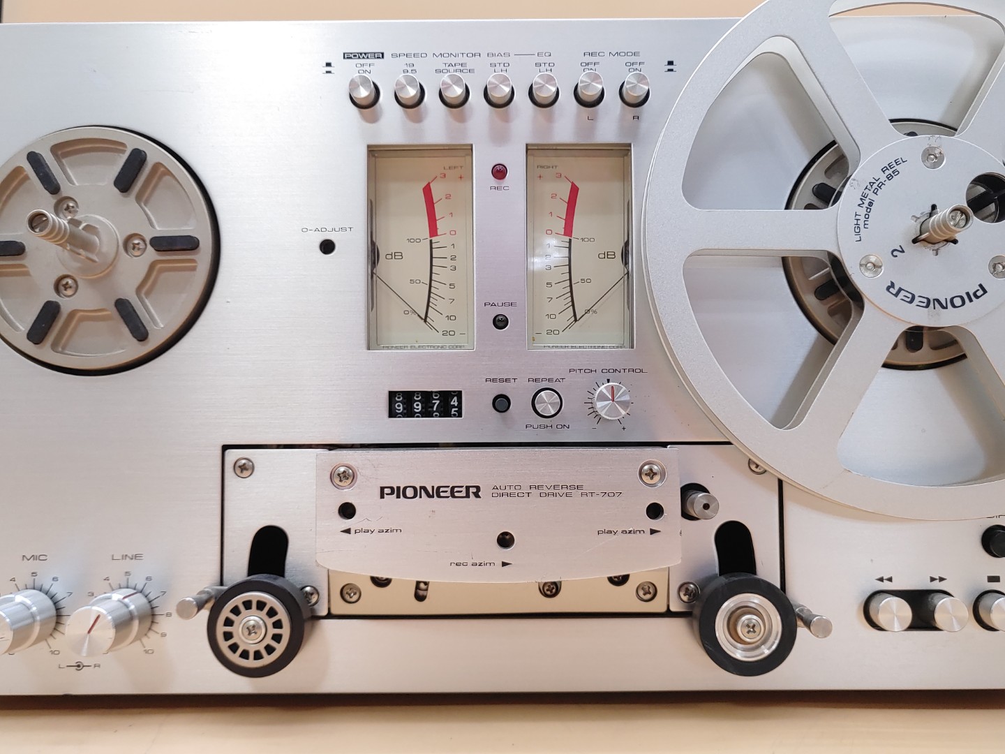 Pioneer RT-707 Reel-to-Reel Tape Recorder **POWER ON TESTED ONLY** - Image 5
