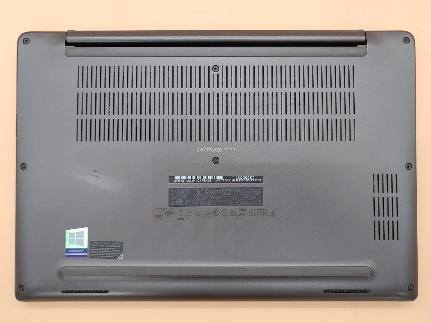 Dell Latitude 7300 13.3" Intel i5-8265U **NO RAM/NO SSD/NO OS/NO AC* ***READ*** - Image 6