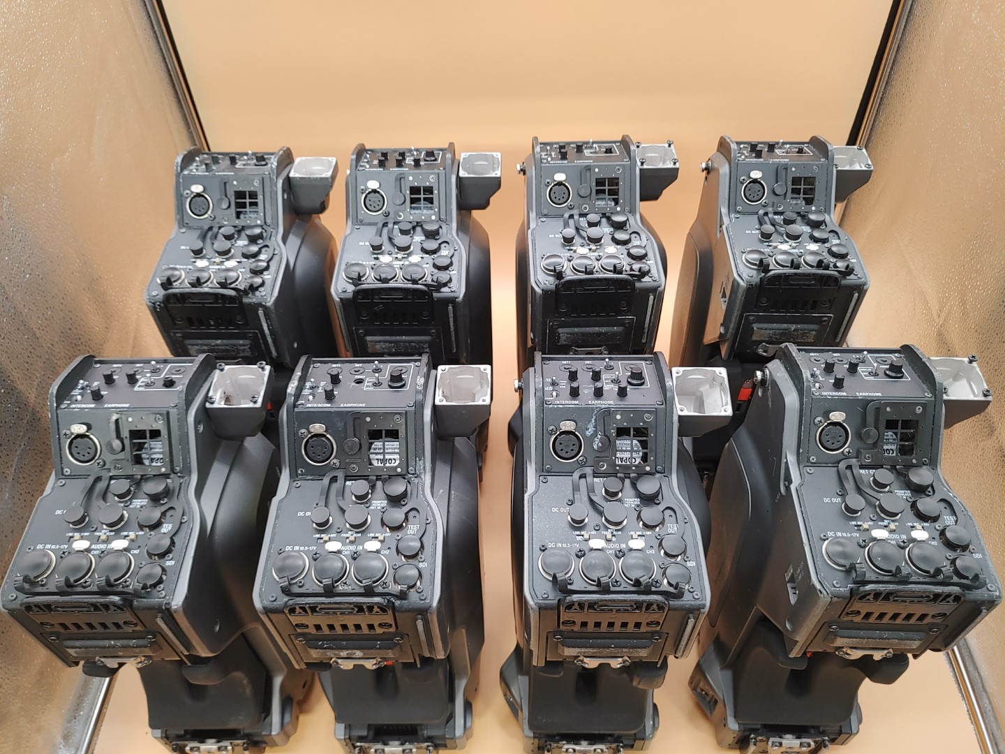 LOT of (8) Sony HXC-100 HD Triax Studio Pro Color Camera *POWER TEST ONLY* *READ - Image 5
