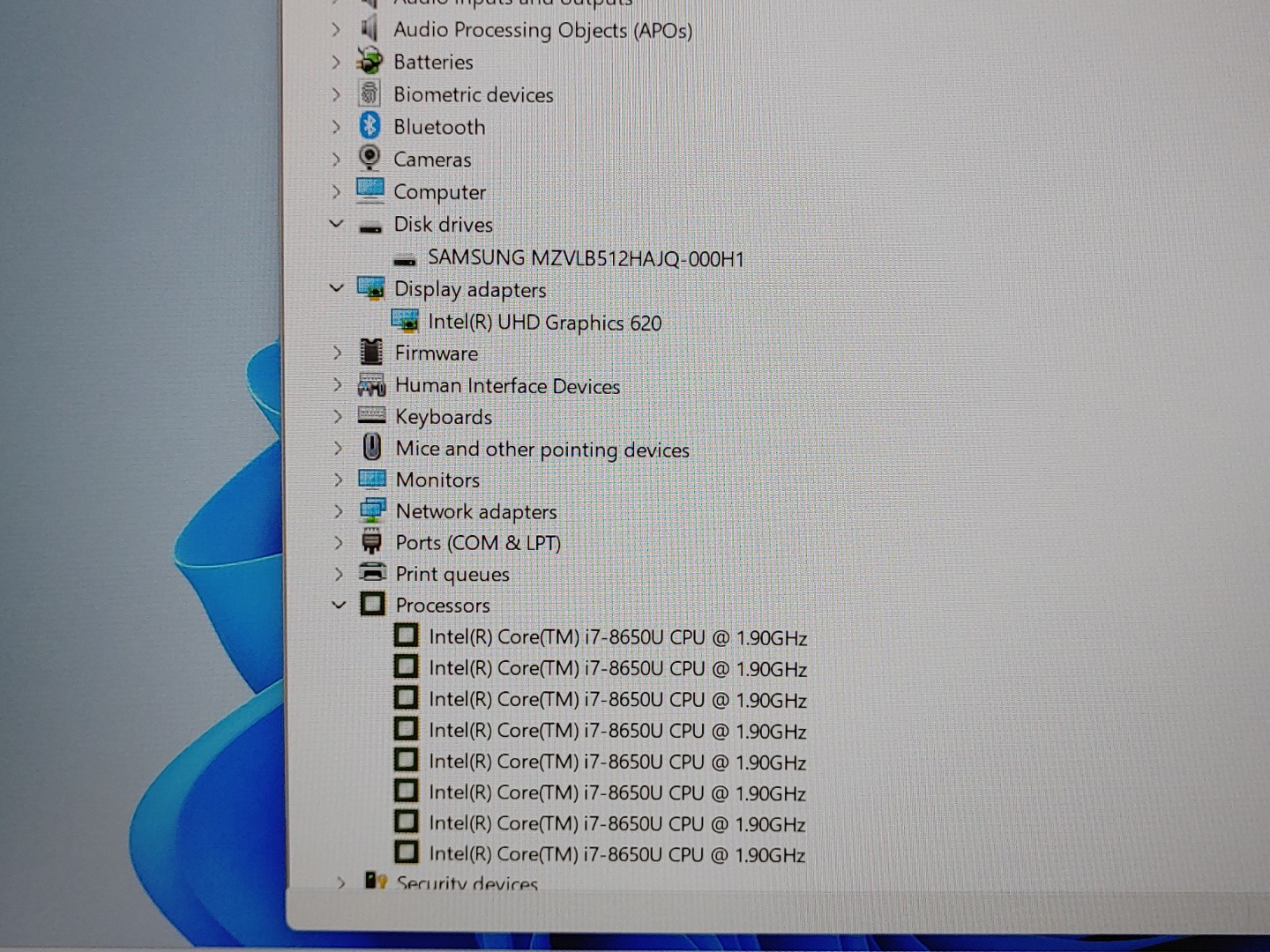 HP EliteBook 840 G5 14" Intel i7-8650U 16GB 512GB Win11Pro *BAD BATTERY* *NO A/C - Image 9