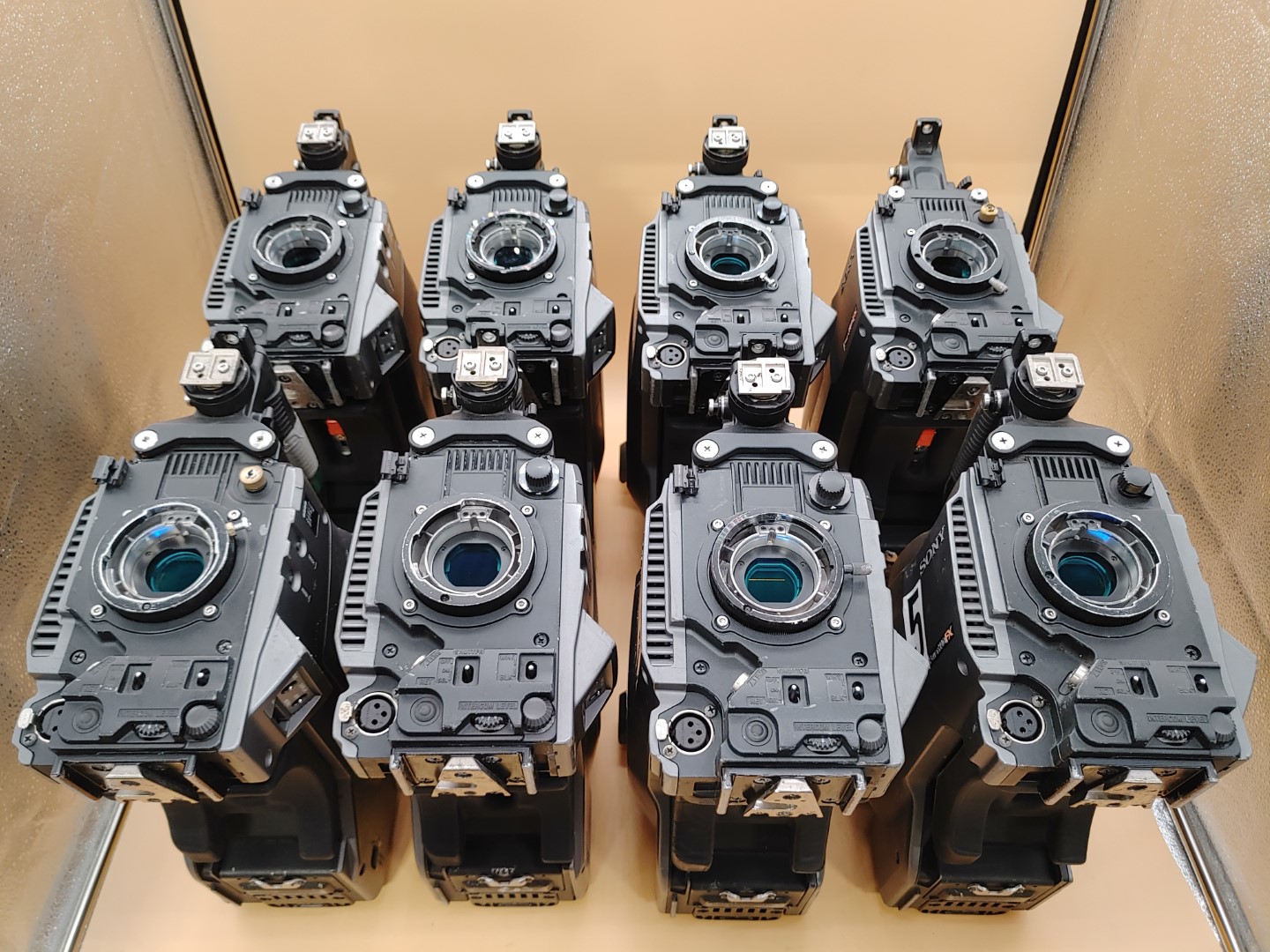 LOT of (8) Sony HXC-100 HD Triax Studio Pro Color Camera *POWER TEST ONLY* *READ - Image 4