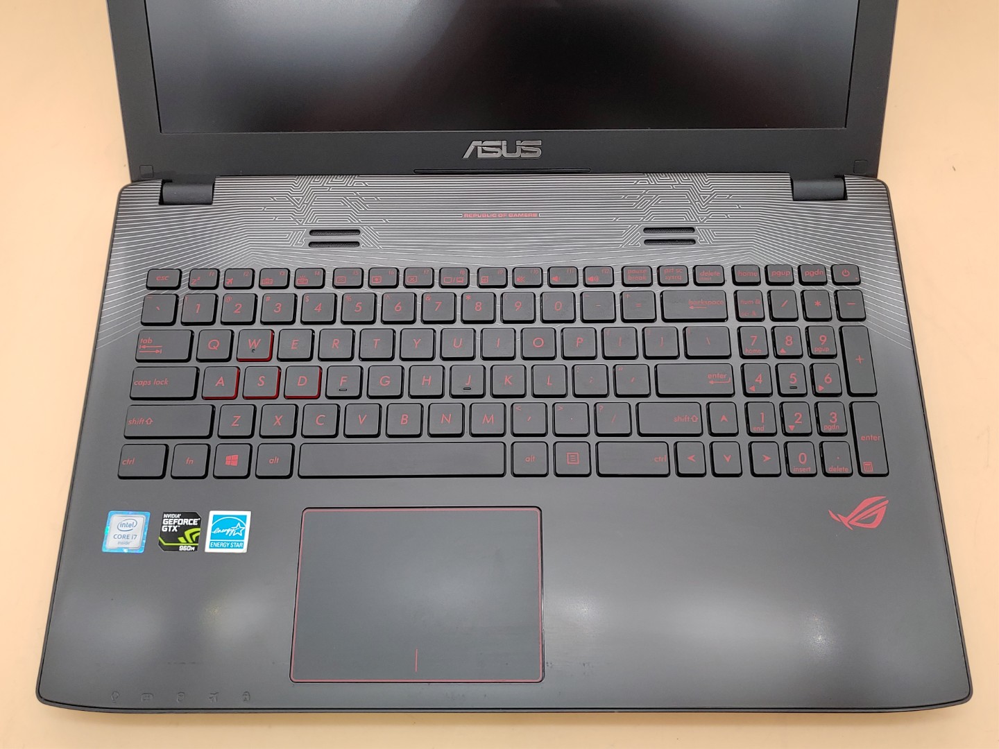 Asus ROG GL552VW 15.6" i7-6700HQ 32GB 128GB SSD+1TB HDD GTX 960M *NO A/C* *READ* - Image 4