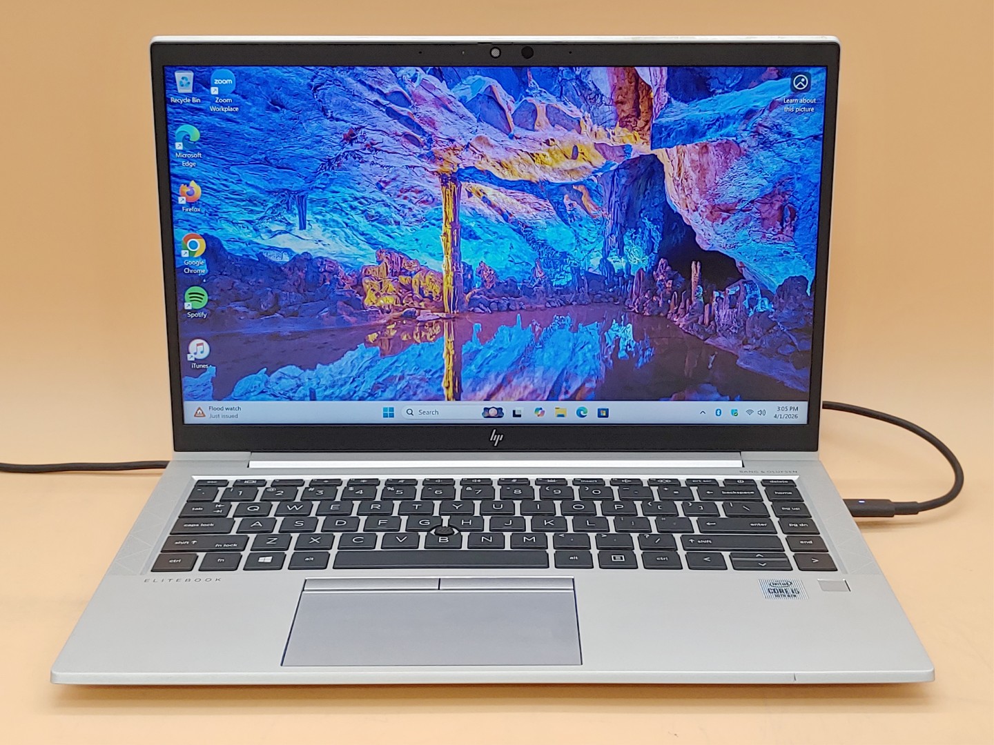 HP EliteBook 840 G7 14" Intel i5-10210U 16GB 512GB Win11Pro **NO BATT/ NO AC**