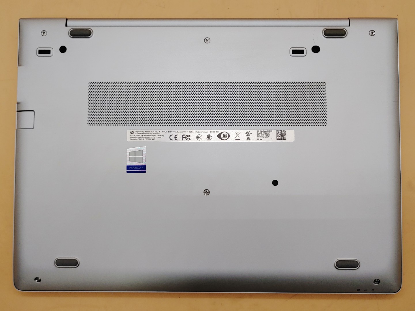 HP EliteBook 840 G5 14" Intel i7-8650U 16GB 512GB Win11Pro *BAD BATTERY* *NO A/C - Image 6