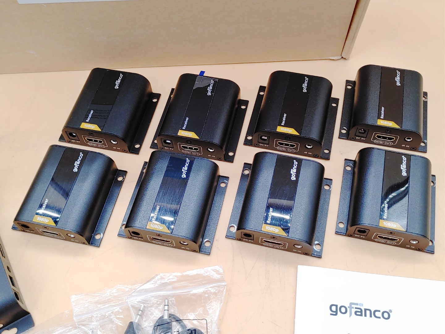 gofanco 8-Port HDMI Extender/Splitter over CAT6 w/ Loopout-40m (HDMIExt8P) *READ - Image 5