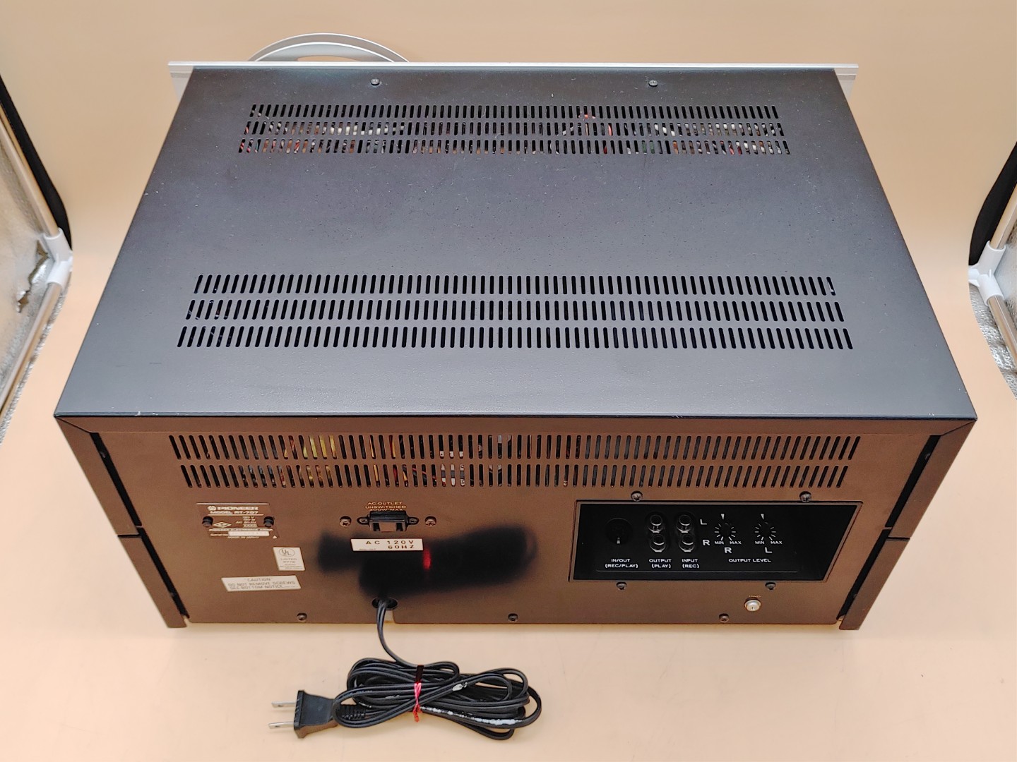 Pioneer RT-707 Reel-to-Reel Tape Recorder **POWER ON TESTED ONLY** - Image 12