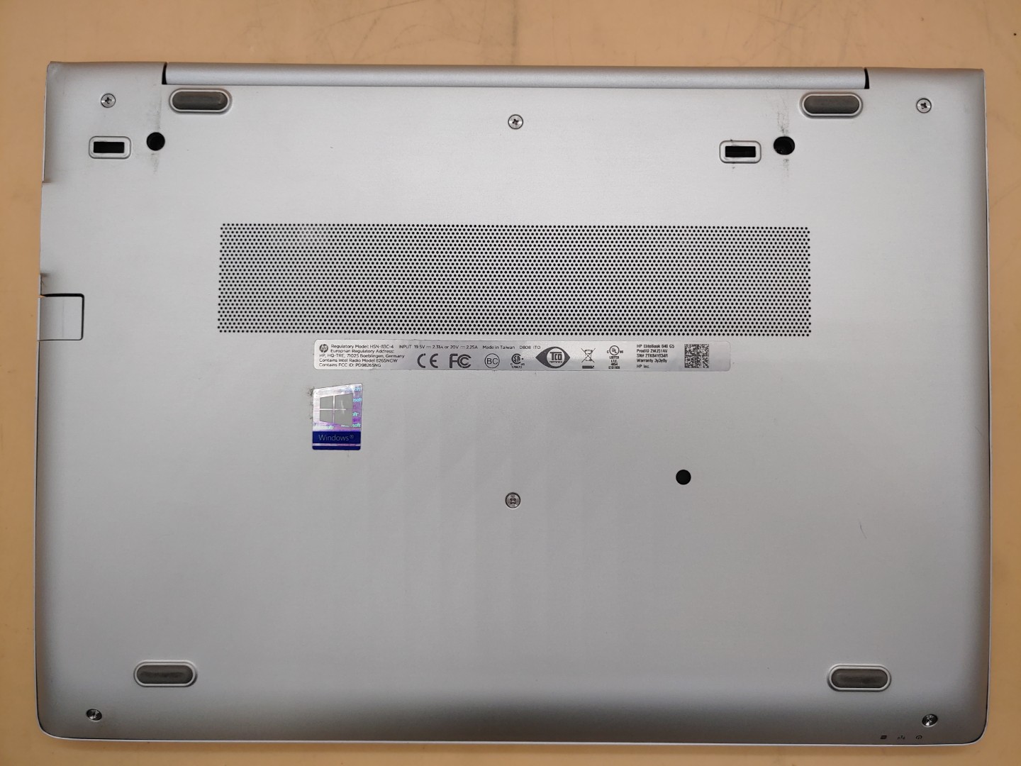 HP EliteBook 840 G5 14" Intel i7-8650U 8GB *NO SSD/NO BATT/NO AC* **READ*** - Image 6