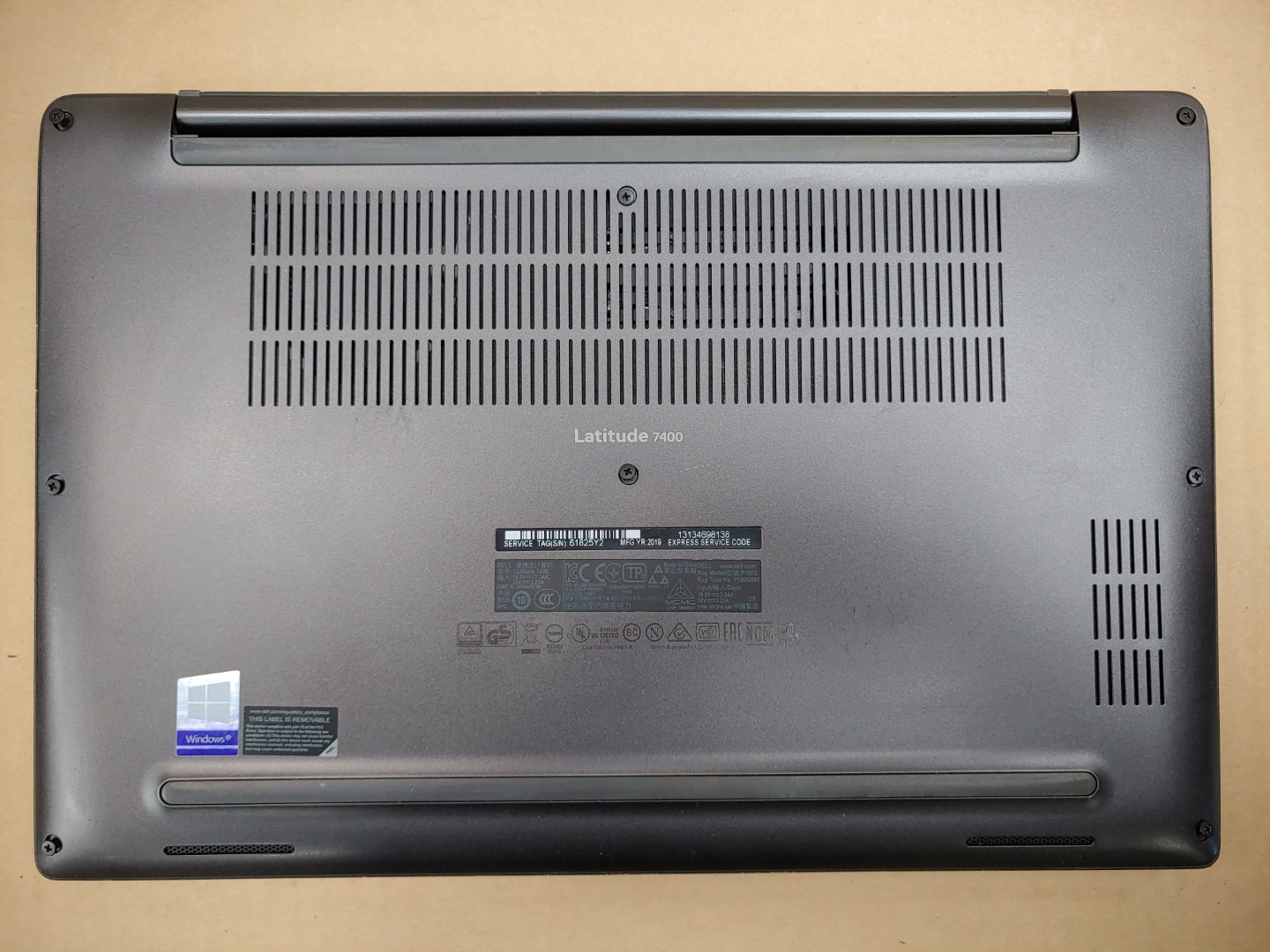 Dell Latitude 7400 14" Intel i5-8265U✔ *NO SSD/NO RAM/NO BATT/NO AC* *READ* - Image 6