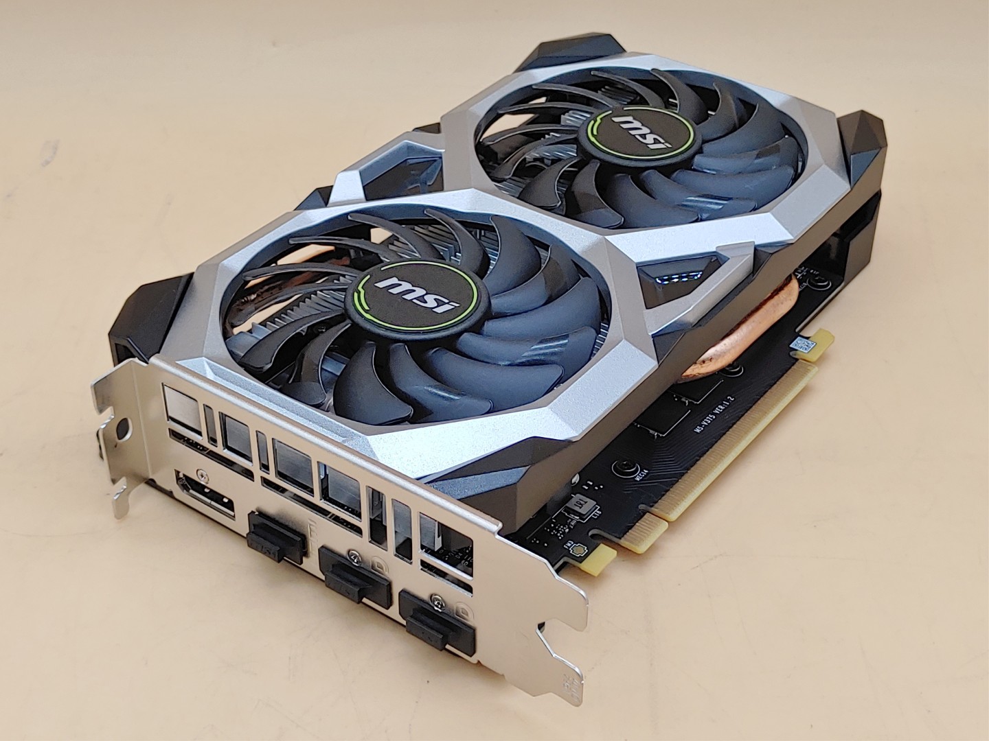 MSI GeForce GTX 1660 Ti VENTUS XS 6GB OC PCI-E GDDR6 Graphics Card