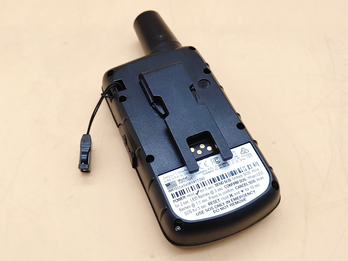 Delorme inReach EXPLORER Satellite Transceiver (INRCH25) **NO CHARGER** - Image 7