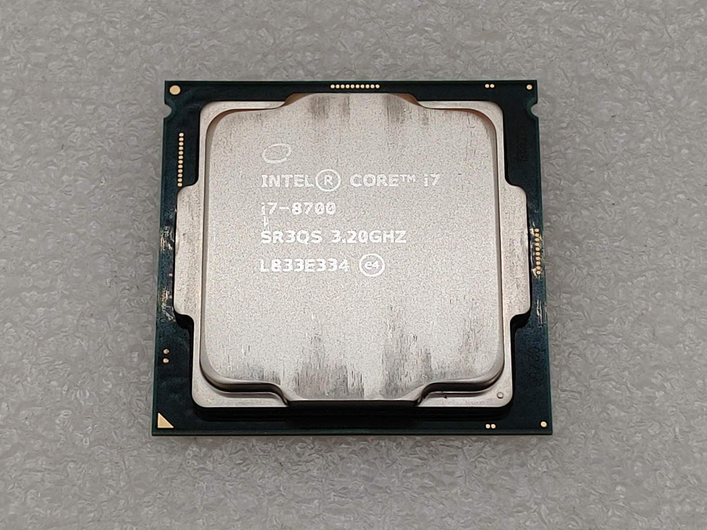 Intel Core i7-8700 SR3QS 3.20GHz 6-Core LGA1151 12MB CPU Desktop Processor
