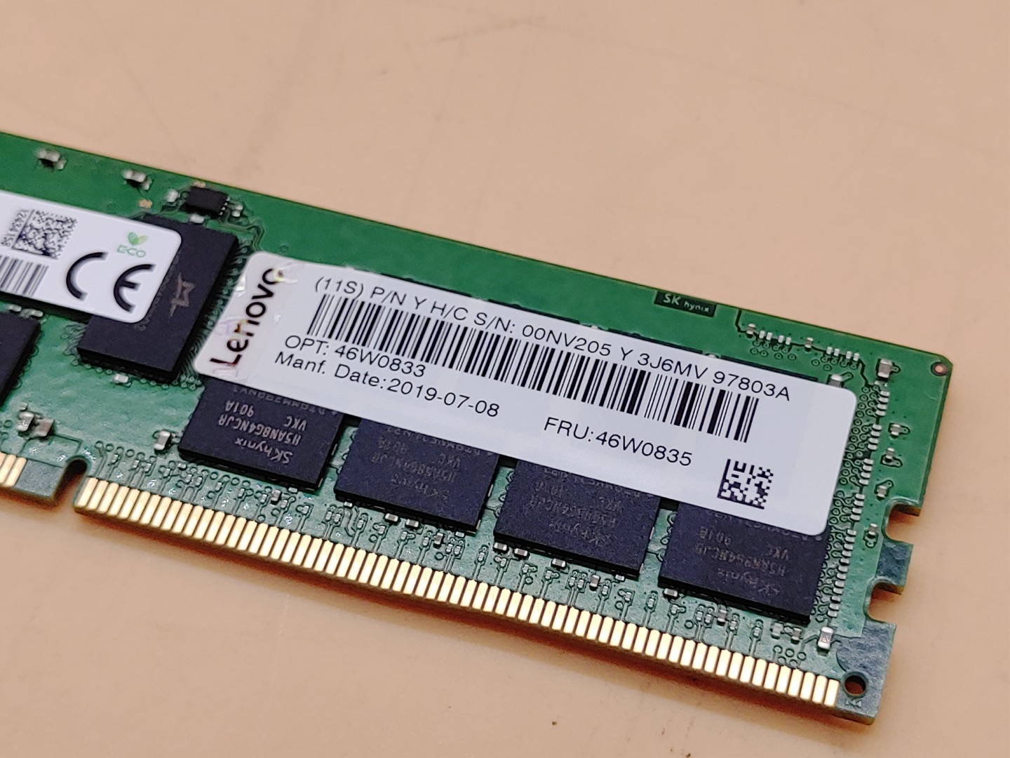 SK Hynix 32GB 2Rx4 PC4-2666V HMA84GR7CJR4N-VK DDR4 RDIMM Ram ECC Server Memory - Image 3