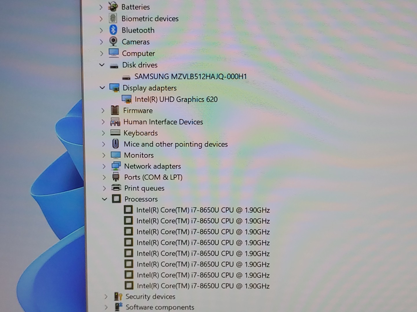 HP EliteBook 840 G5 14" Intel Core i7-8650U 16GB 512GB SSD Win11Pro ***NO A/C* - Image 11