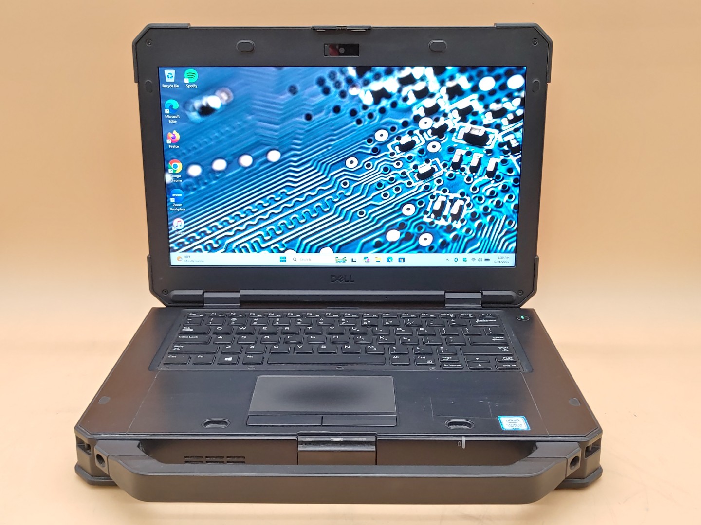 Dell Latitude 5424 Rugged 14" Touch i5-8350U 32GB RAM 256GB SSD Win11Pro *NO A/C