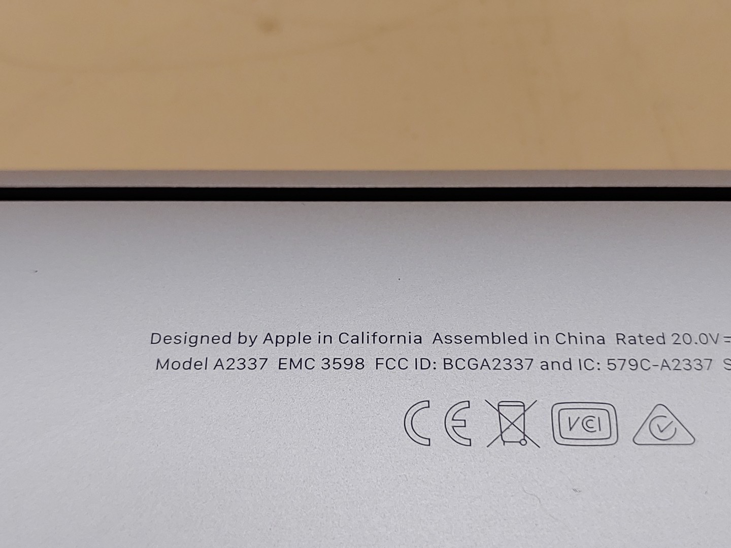 Apple MacBook Air M1 13" (2020) 8GB 512GB A2337 *NO POWER (DOA)* *NO A/C* *READ* - Image 9