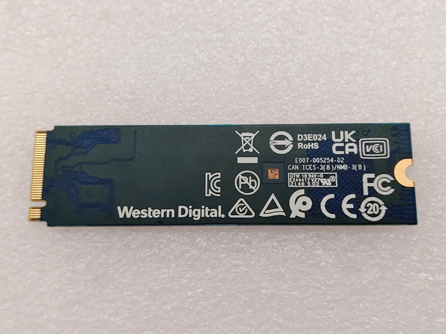 Western Digital WD Blue SN570 1TB NVMe M.2 2280 SSD WDS100T3B0C (100% Health) - Image 4