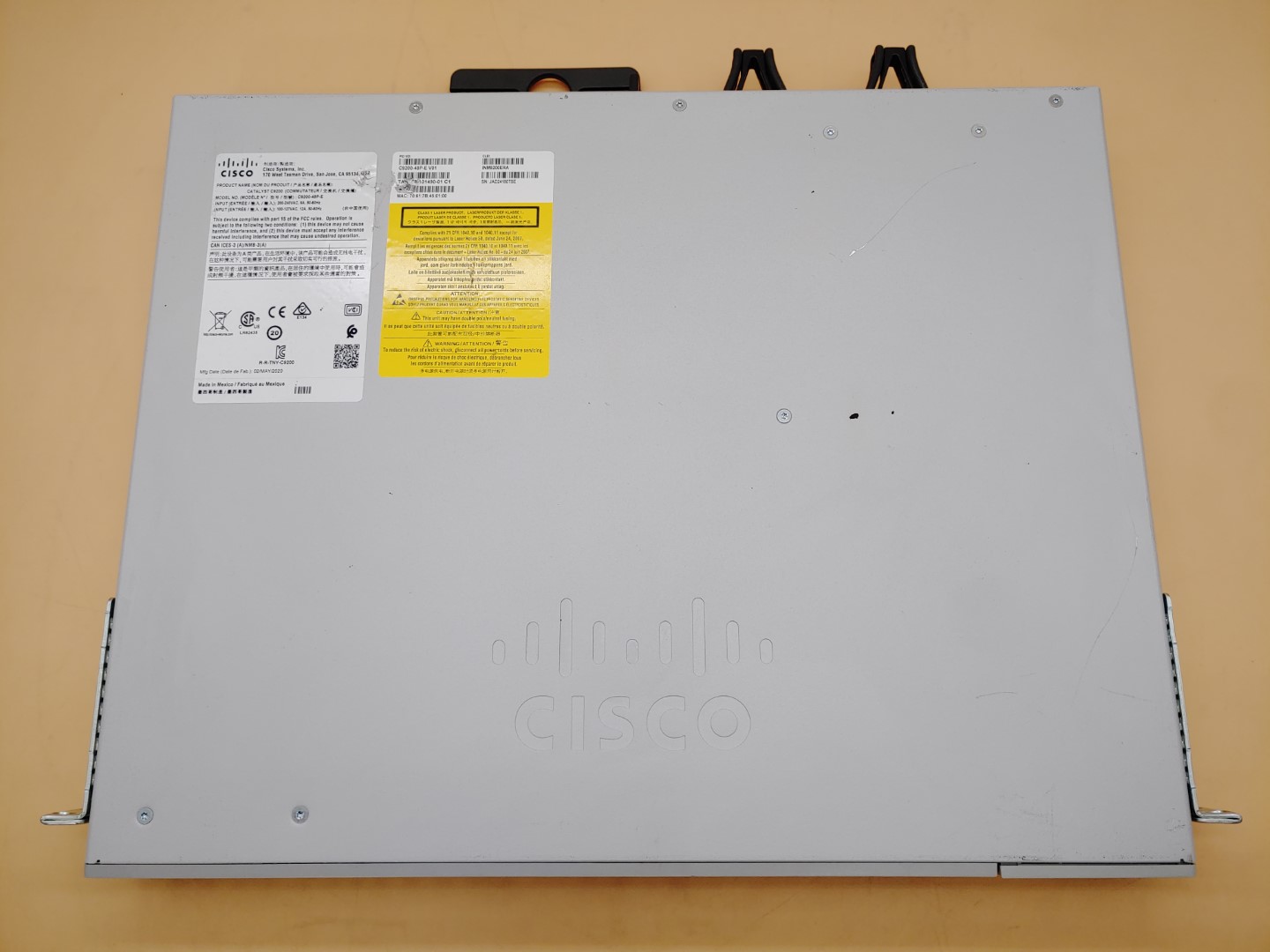 Cisco Catalyst 9200 48-Port PoE+ Network Switch // C9200-48P-E V01 - Image 4