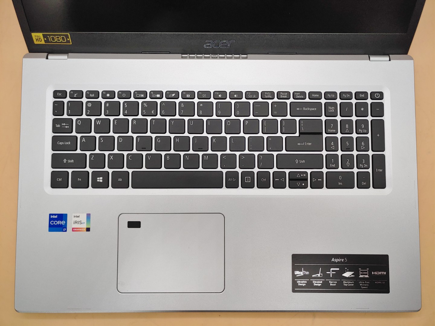 Acer Aspire A517-52 17.3" Intel i7-1165G7 8GB **NO SSD/NO AC* **NO POWER (DOA)** - Image 4