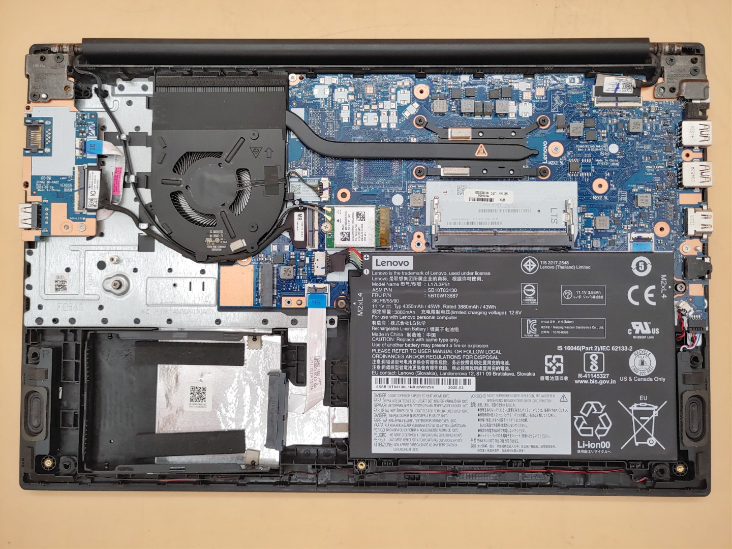 Lenovo ThinkPad E15 15.6" Intel i5-10210U *NO RAM/NO SSD/NO AC* *NO POWER (DOA)* - Image 7