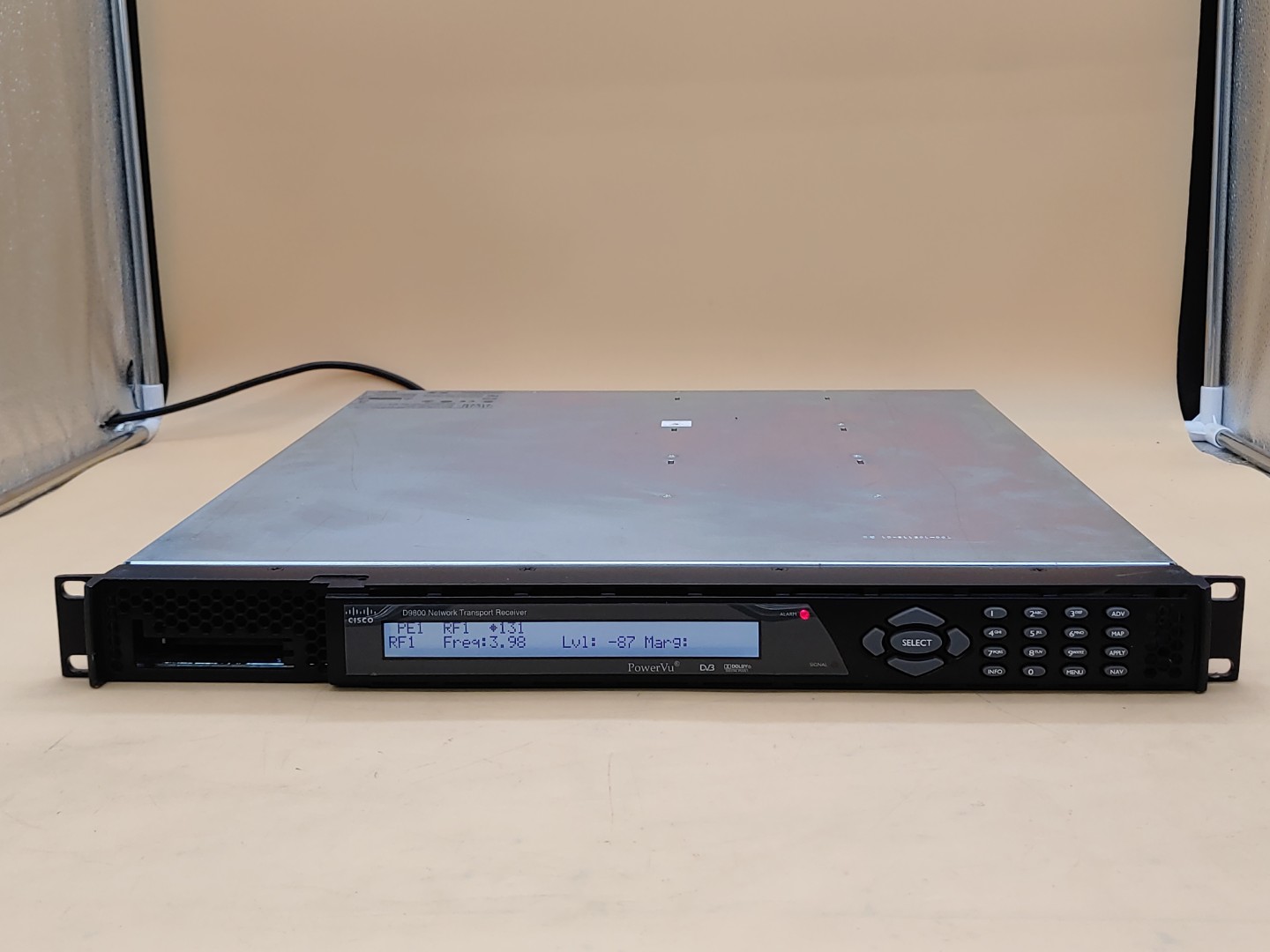Cisco D9800 Network Transport Receiver DVB-S2, ASI, MPEG-2/4 Decoder **AS-IS****