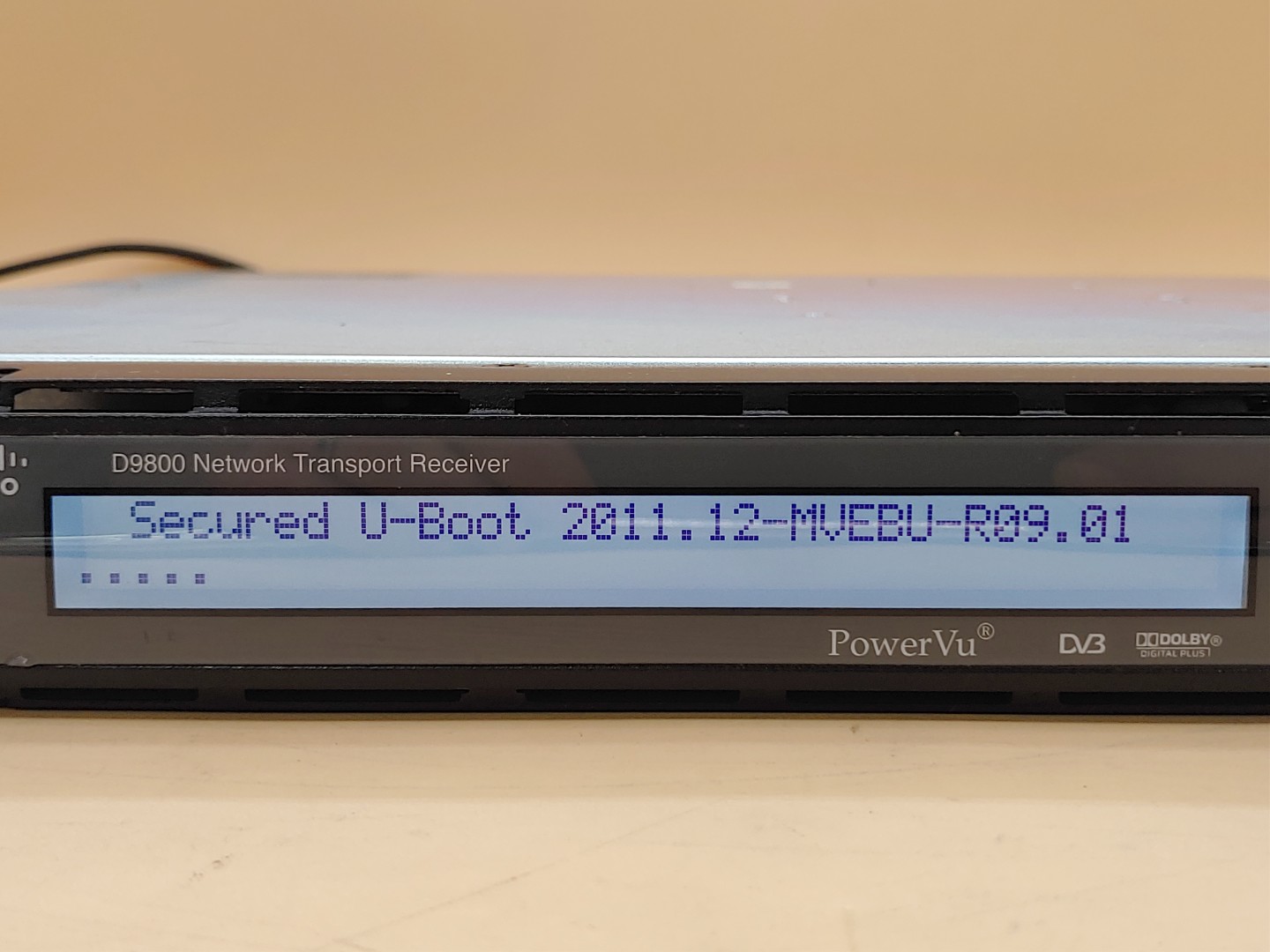 Cisco D9800 Network Transport Receiver DVB-S2, ASI, MPEG-2/4 Decoder **AS-IS**** - Image 7