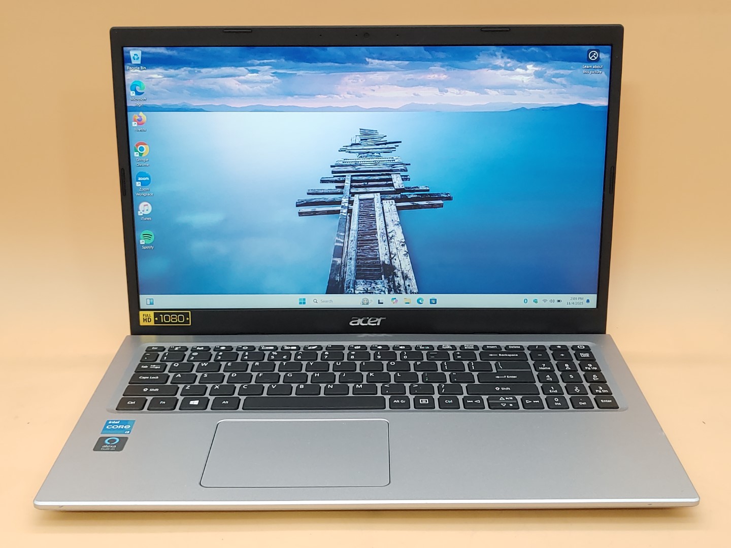 Acer Aspire 5 A515-56 15.6" Intel i3-1115G4 8GB 128GB NVMe Windows11 *NO A/C*