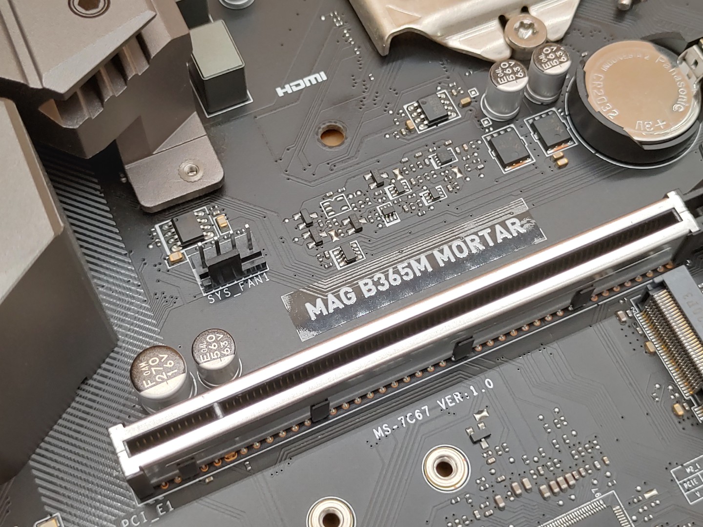 MSI MAG B365M MORTAR LGA1151 SATA 6Gb/s DDR4 Micro ATX Intel Motherboard - Image 7