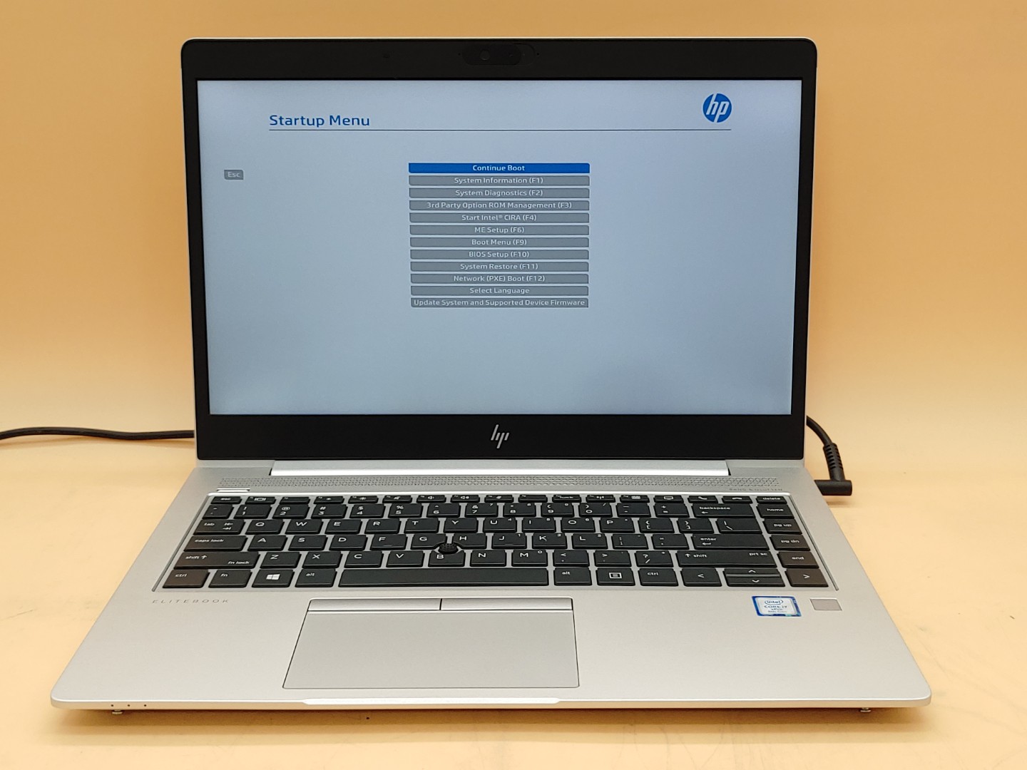 HP EliteBook 840 G5 14" Intel i7-8650U **NO SSD/ NO RAM/ NO BATT/ NO AC**