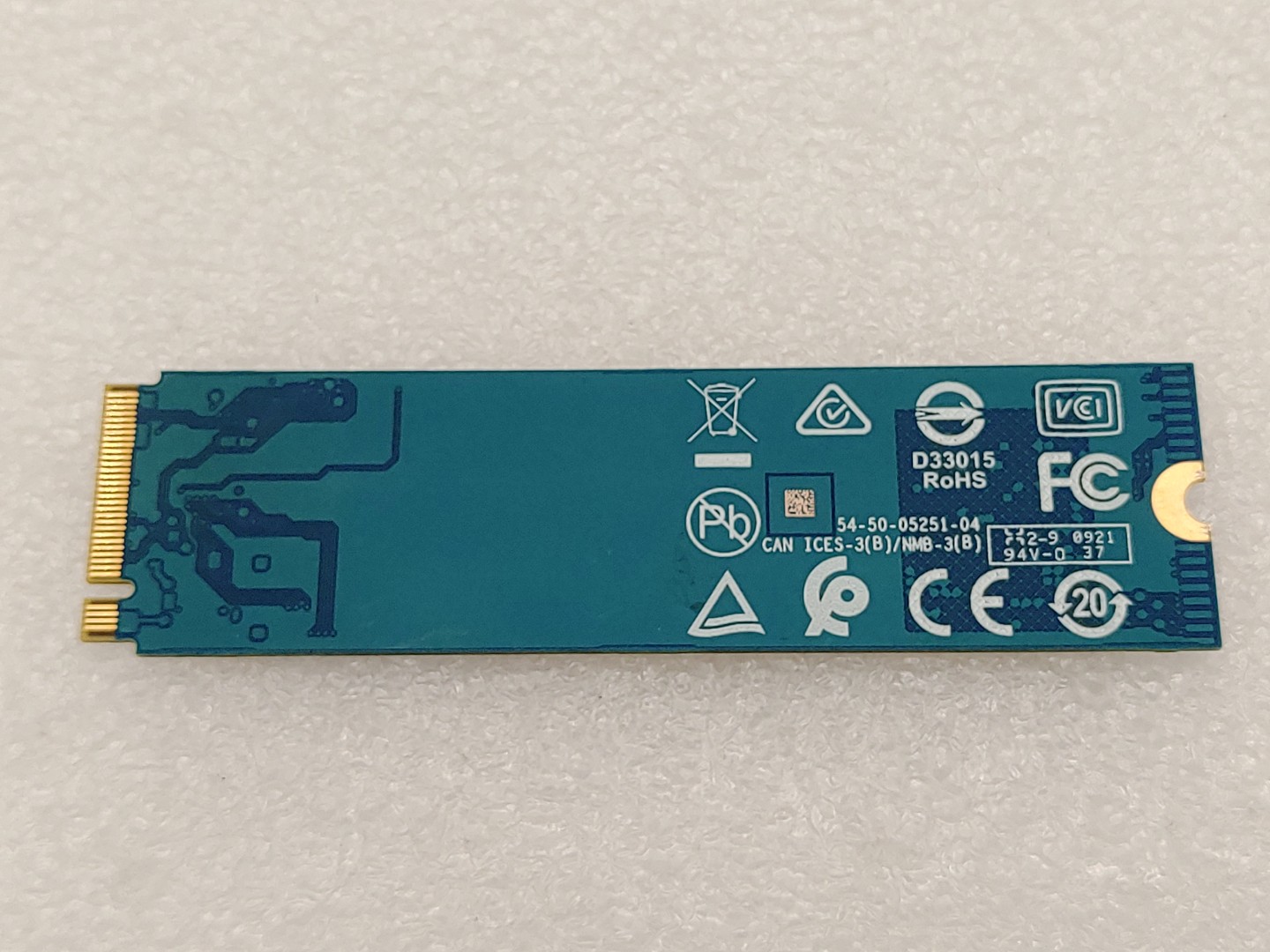 Western Digital SN550 1TB WD Blue NVMe Gen3 x4 M.2 SSD WDS100T2B0C (99% Health) - Image 3