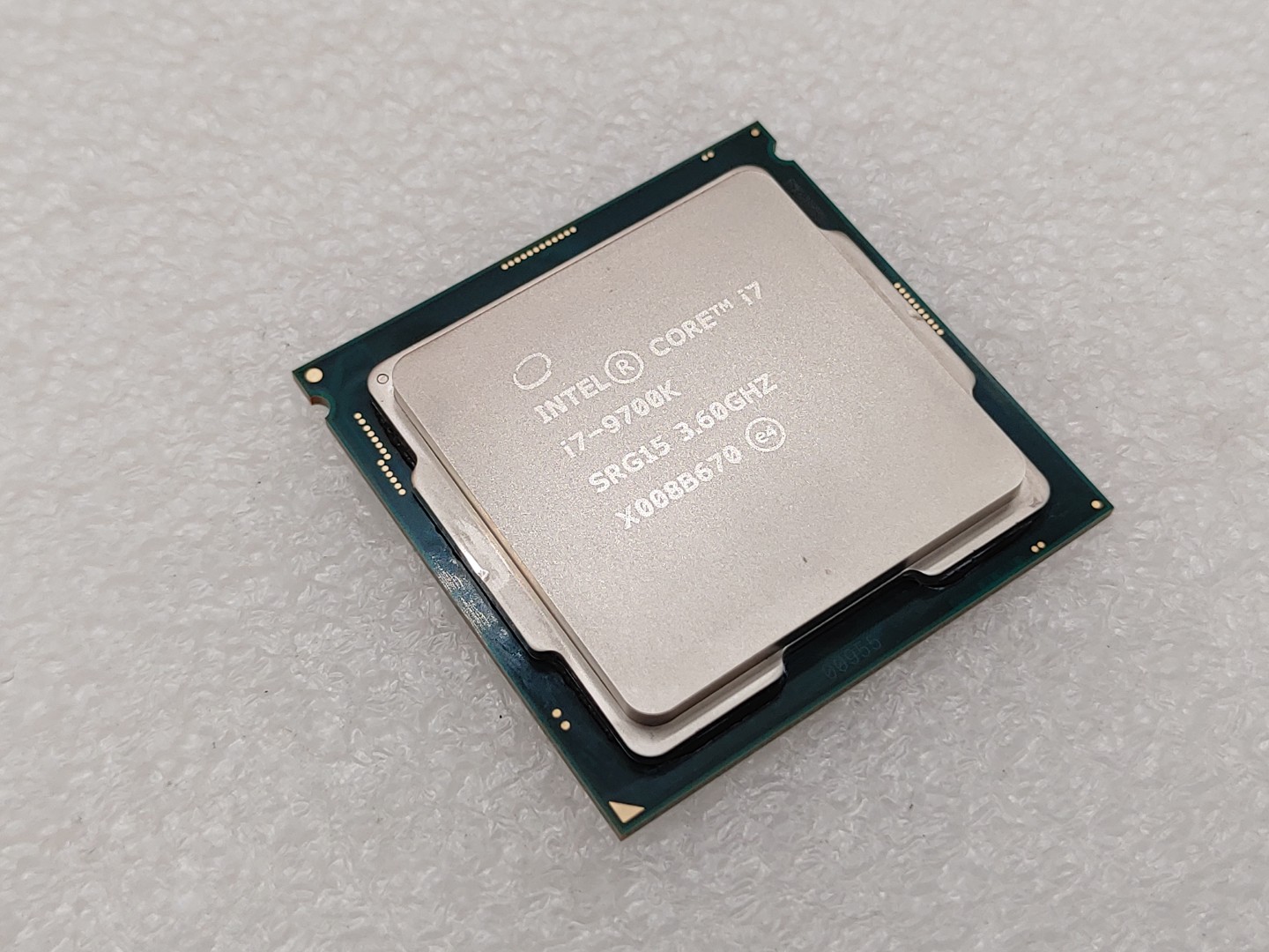 Intel Core i7-9700K SRG15 3.60GHz 8-Core 12MB LGA1151 Desktop CPU Processor - Image 2