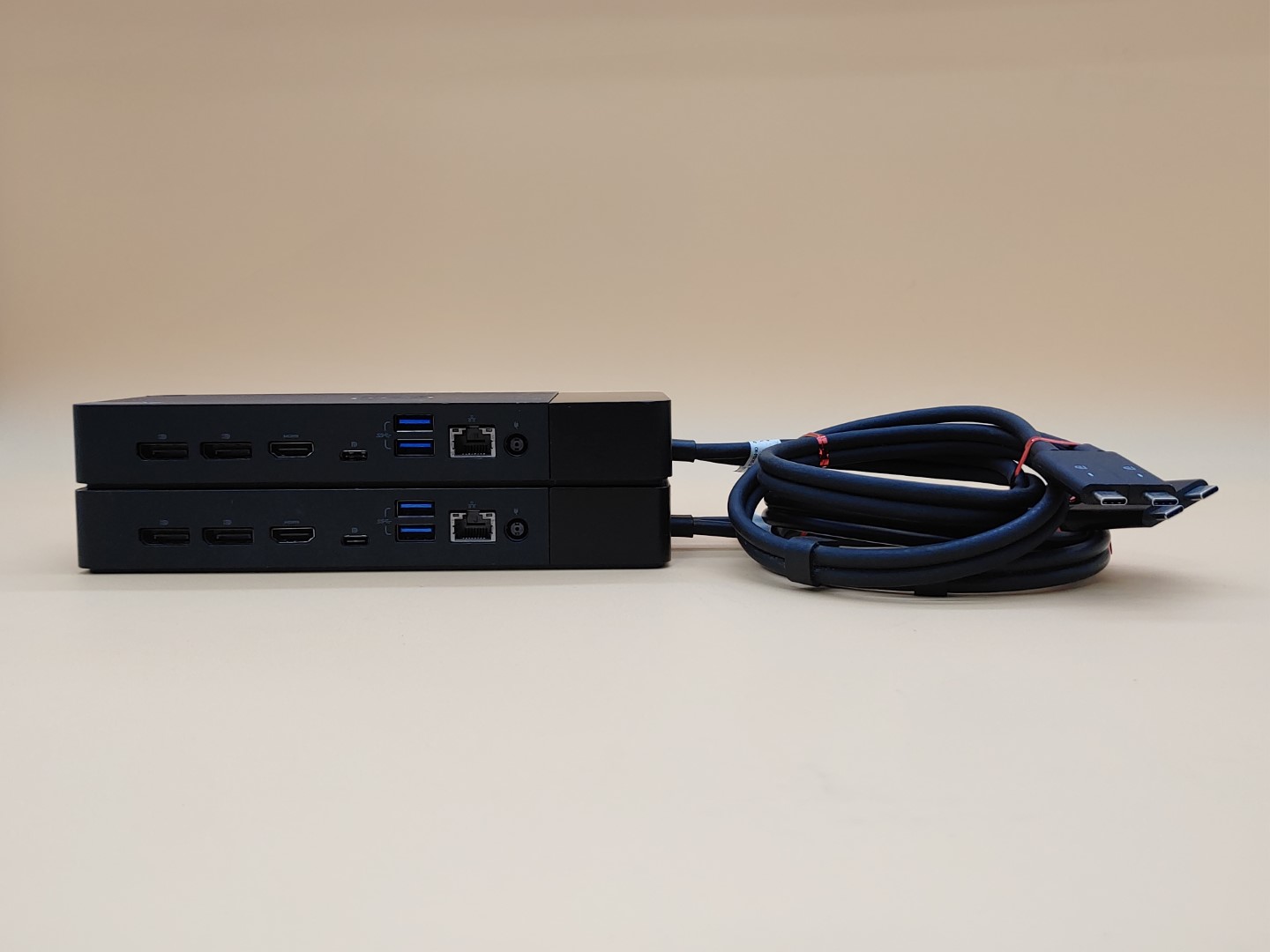 LOT of (2) Dell WD19DCS Performance Dock Dual USB-C (JMD7X) **NO A/C** - Image 4
