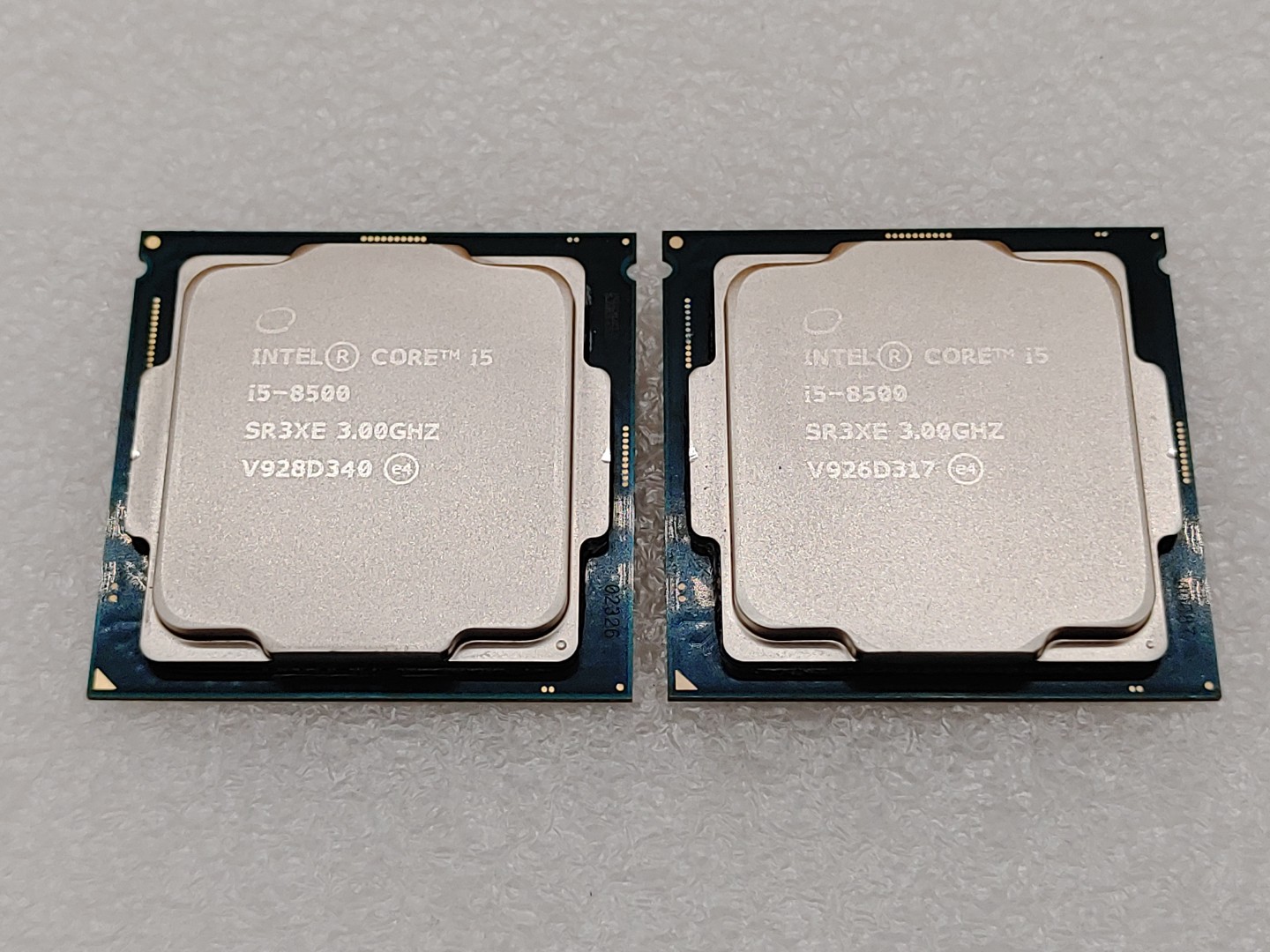 Intel Core i5-8500 SR3XE 3.00GHz 9MB 6-Core CPU Desktop Processor - LOT of (2)