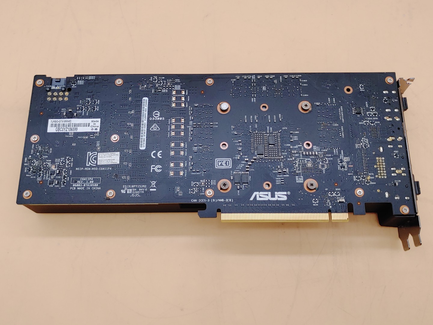 Asus NVIDIA GeForce Turbo GTX 1060 6GB GDDR5 (TURBO-GTX1060-6G) Graphics Card - Image 8