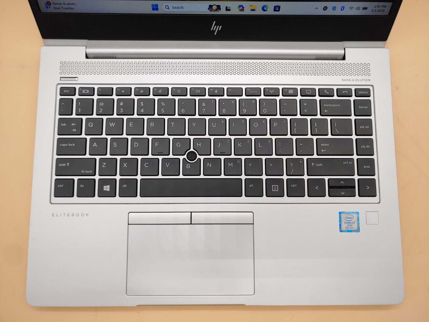 HP EliteBook 840 G5 14" Intel i7-8650U 16GB 512GB SSD Windows11Pro *NO A/C* - Image 5