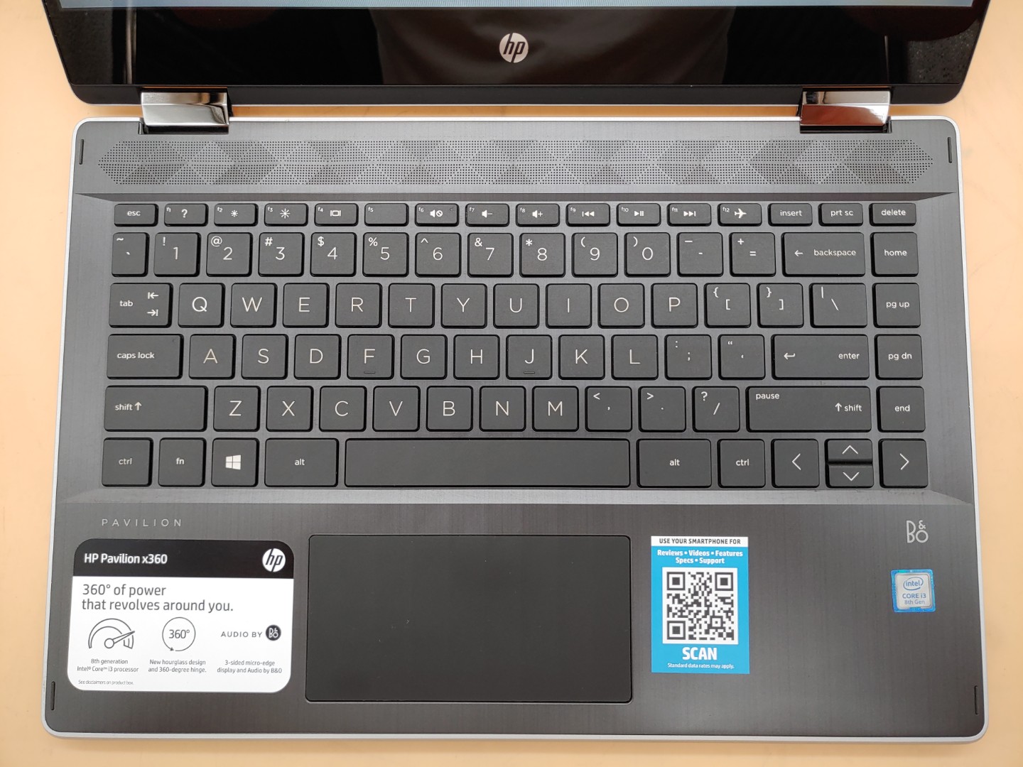 HP Pavilion x360 14m-dh0001dx 14" Touch i3-8145U 8GB 128GB SSD Win11 **NO A/C** - Image 4