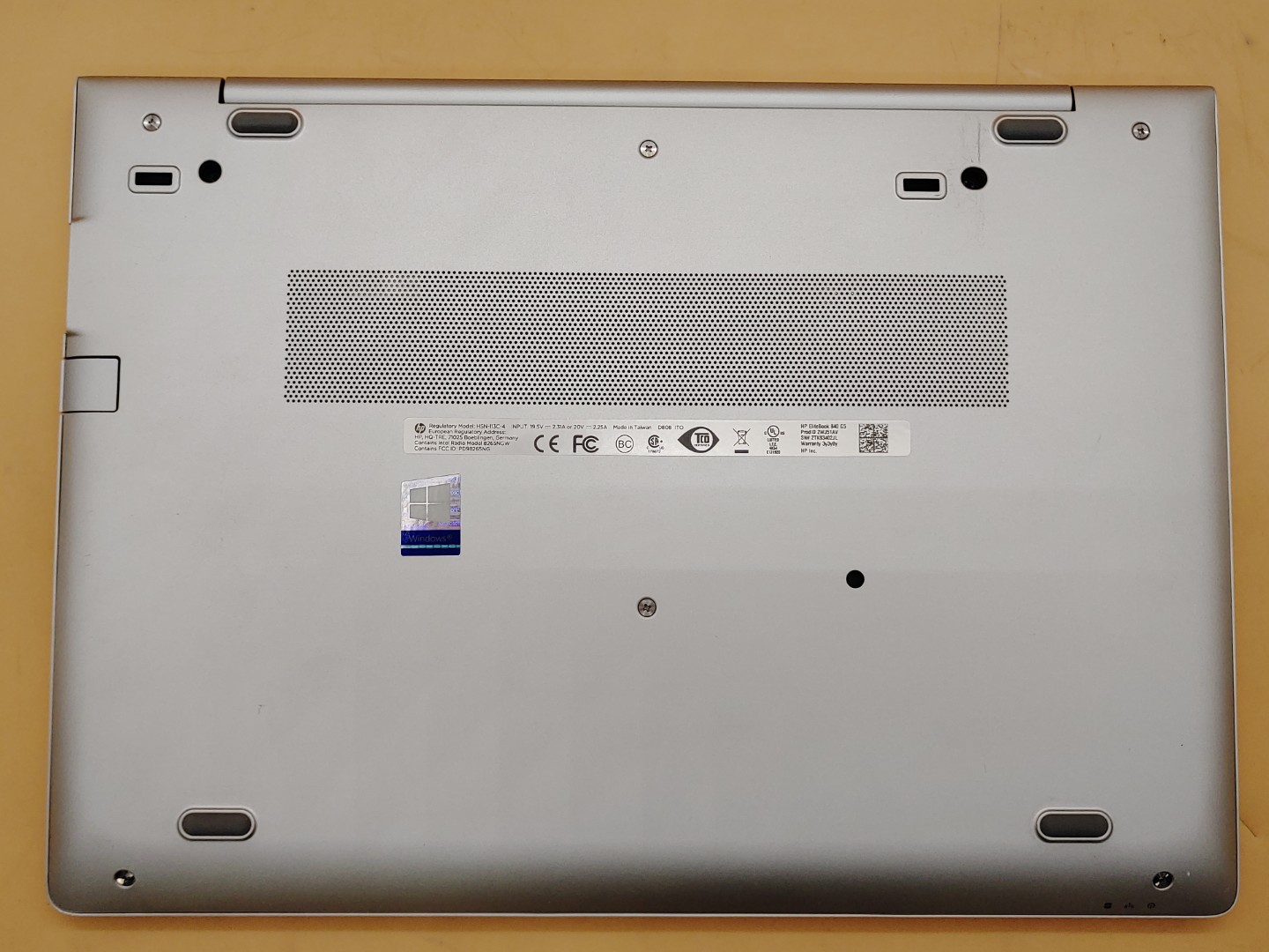 HP EliteBook 840 G5 14" Intel i7-8650U 16GB 512GB SSD Windows11Pro **NO A/C** - Image 7