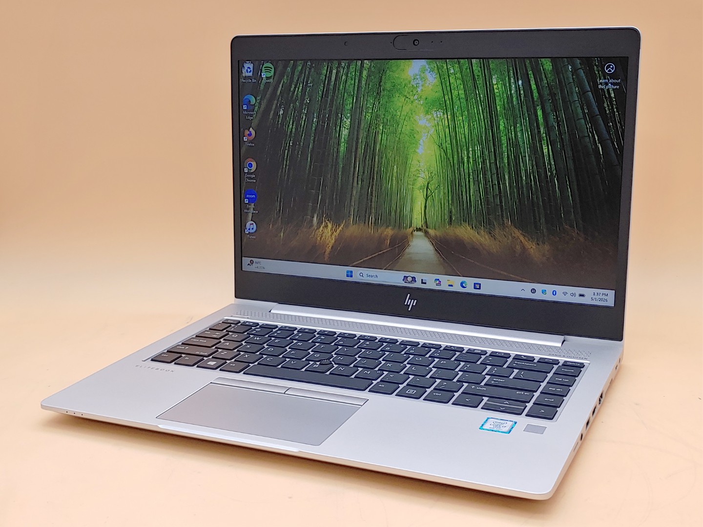 HP EliteBook 840 G5 14" Intel i7-8650U 16GB 512GB SSD Windows11Pro *NO A/C*