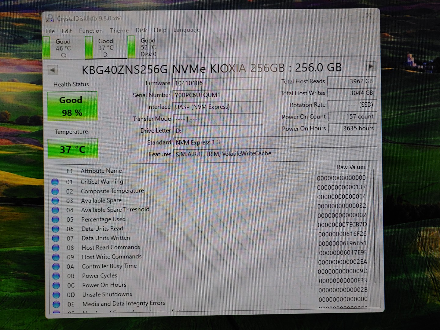 KIOXIA 256GB NVMe M.2 2230 PCIe SSD Solid State Drive KBG40ZNS256G - LOT of (4) - Image 3