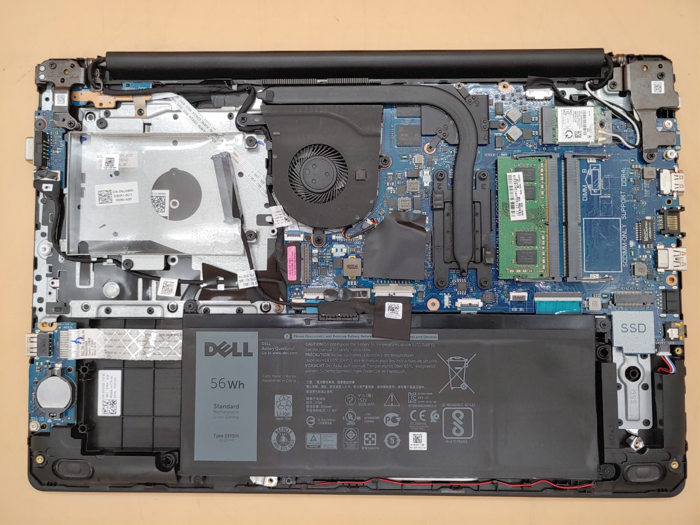 Dell Latitude 3590 15.6" Intel i7-8550U 8GB **NO SSD/HDD/NO OS/NO AC** *READ* - Image 7