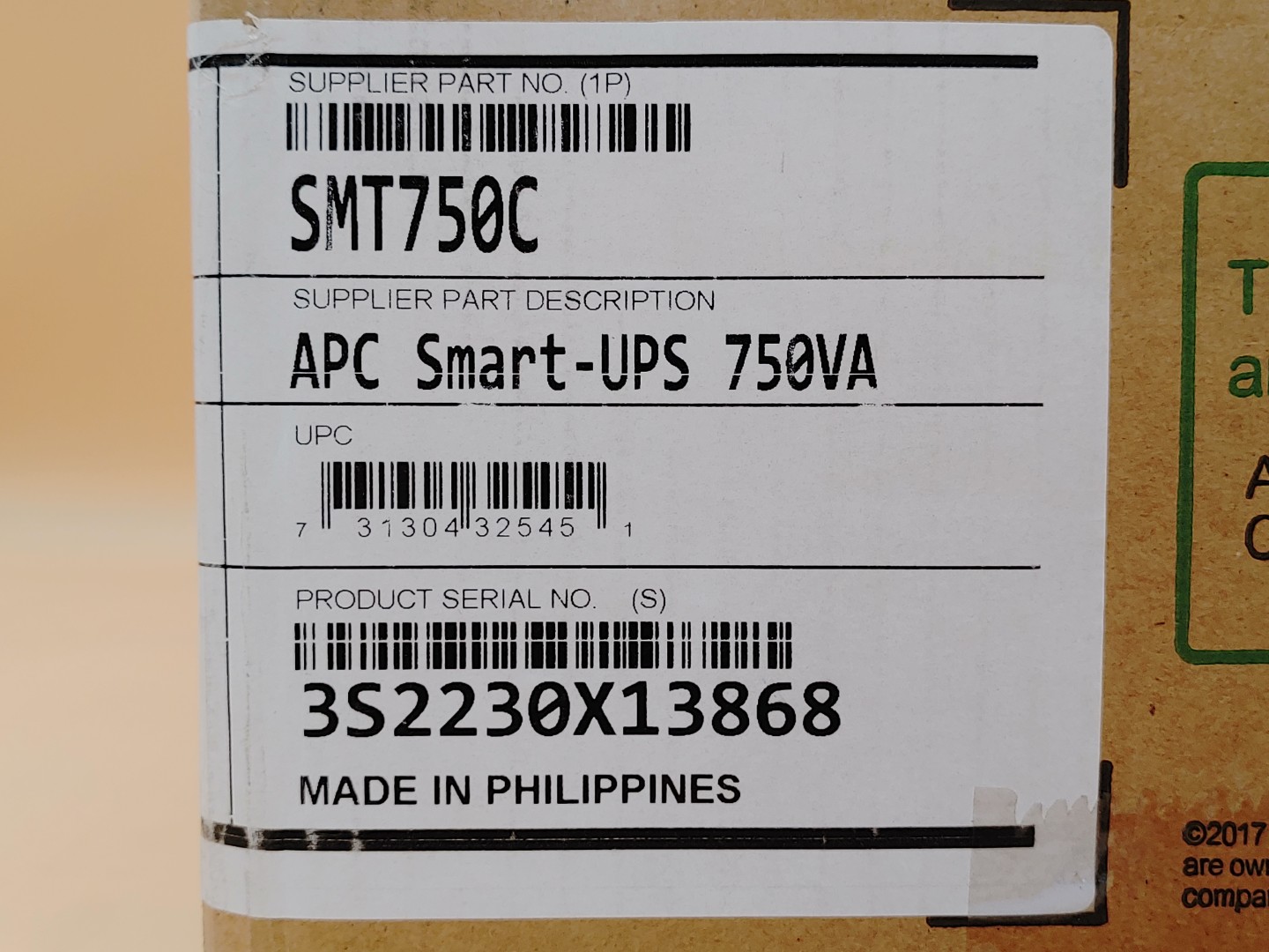 APC Smart UPS 750VA 120V Line Interactive Tower UPS w/ SmartConnect (SMT750C) - Image 2