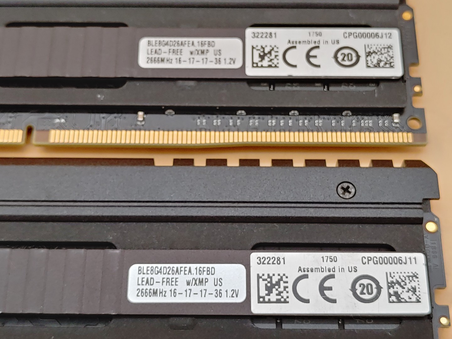 Crucial Ballistix Elite 16GB (2x8GB) DDR4-2666 Desktop RAM (BLE8G4D26AFEA.16FBD) - Image 3