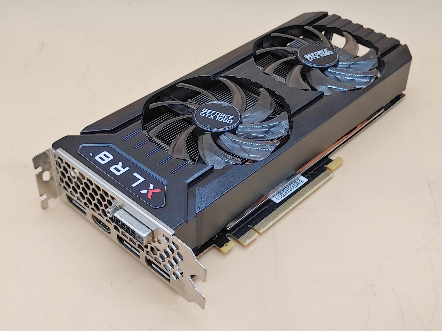 PNY XLR8 GeForce GTX 1060 OC 6GB Dual-Fan GDDR5 PCIE Graphics Card