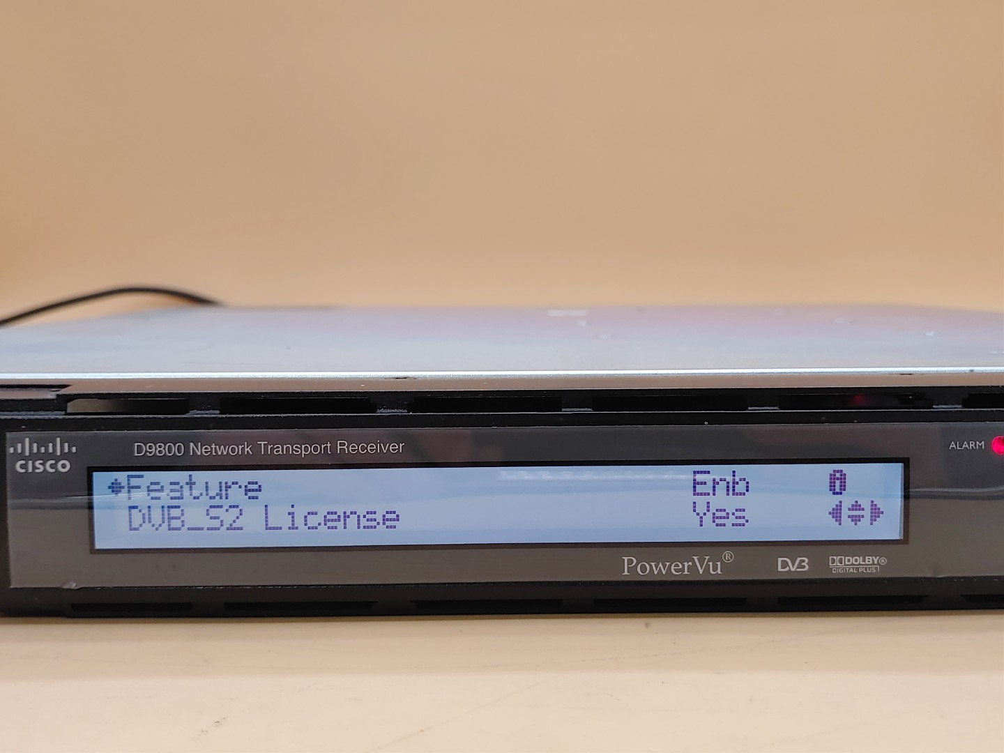 Cisco D9800 Network Transport Receiver DVB-S2, ASI, MPEG-2/4 Decoder **AS-IS**** - Image 3
