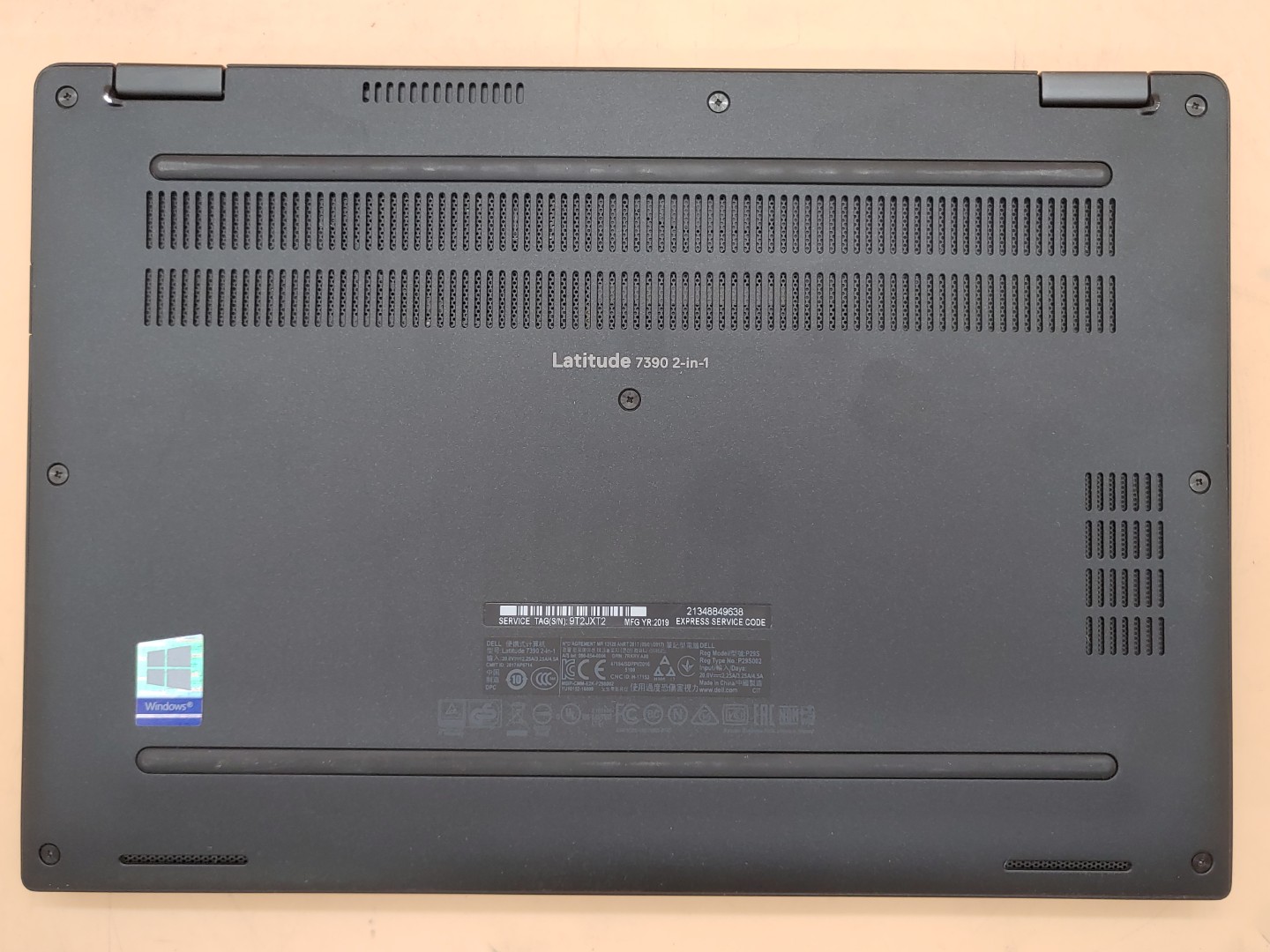Dell Latitude 7390 2-in-1 13.3" Intel i5-8350U 8GB *NO SSD/NO BATT/NO AC* *READ* - Image 6
