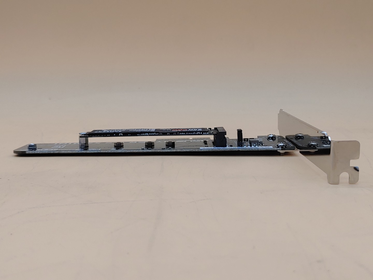Asus Hyper M.2 X4 MINI Card PCI-E Adapter (Full Height) w/ Samsung 512GB M.2 SSD - Image 7