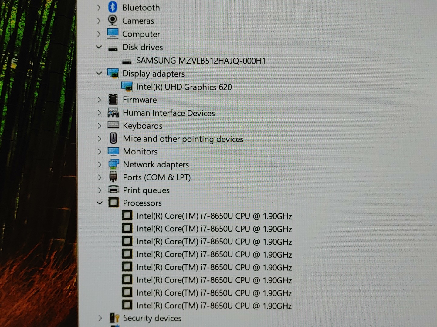 HP EliteBook 840 G5 14" Intel i7-8650U 16GB 512GB SSD Windows11Pro *NO A/C* - Image 9